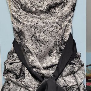 Silver Prom dress